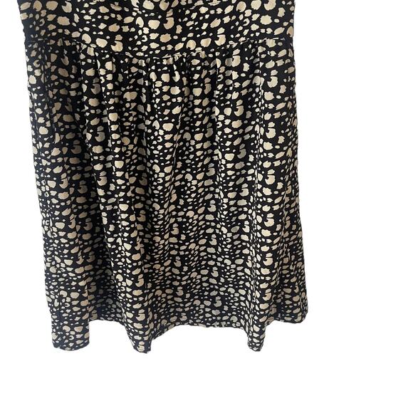 Nine Bird Y2k Women's Size Small Spot Key Hole Open Back Mini Dress - Picture 3 of 10